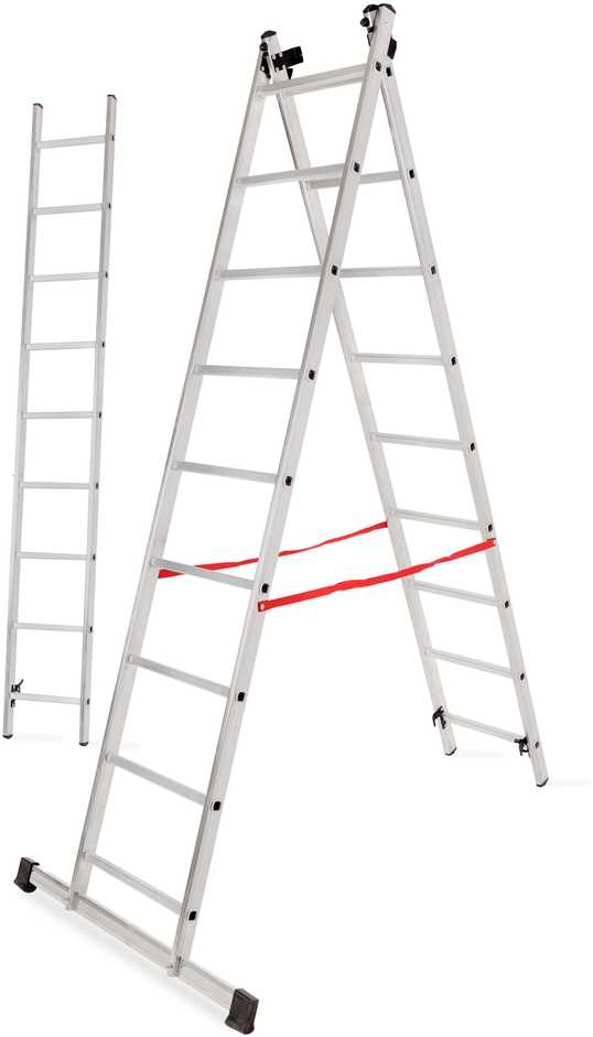 AW-Tools AWTOOLS ALIUMININĖ KOPĖČIOS BASIC 3×11 PAKOPŲ 150kg