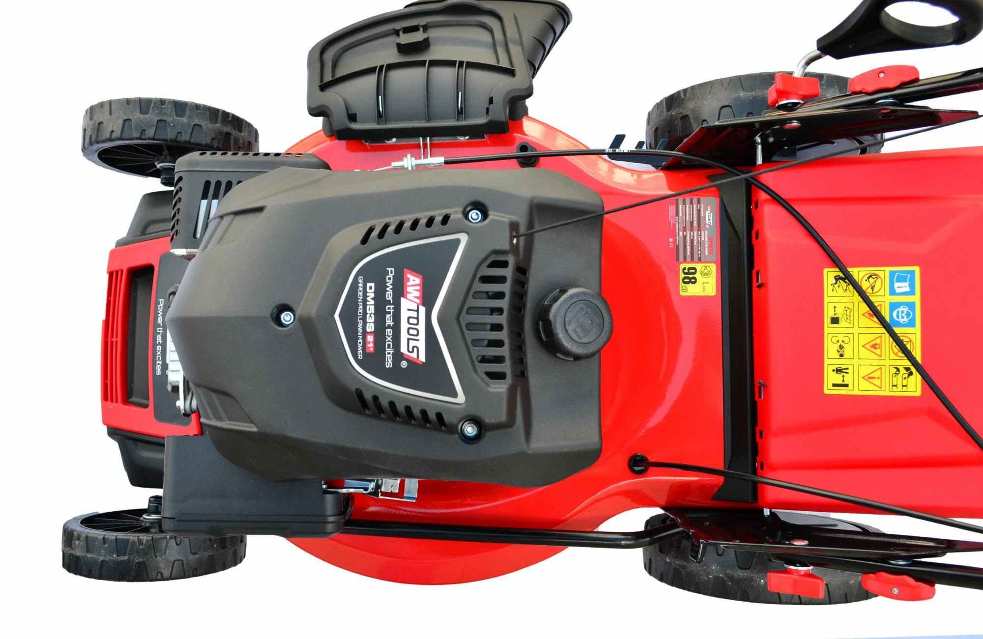 AW-Tools AWTOOLS savaeigė benzininė vejapjovė AW70078 4,4 kW 6,0 AG