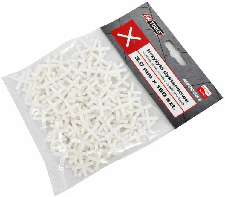 AW-Tools AWTOOLS KRZYŻYKI DYSTANSOWE 4,0mm/100szt.