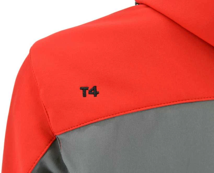 AW-Tools AWTOOLS KURTKA SOFTSHELL T4/ CZERWONO-Pilka/ S