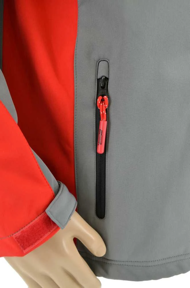 AW-Tools AWTOOLS KURTKA SOFTSHELL T4/ CZERWONO-Pilka/ S