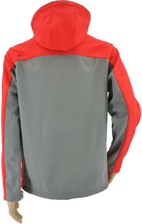 AW-Tools AWTOOLS KURTKA SOFTSHELL T4/ CZERWONO-Pilka/ L