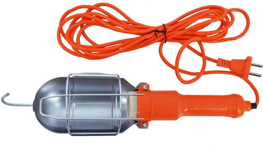 AW-Tools AWTOOLS DIRBTINĖS LAMPAS ORANŽINĖ 220V 5m GUMINIS