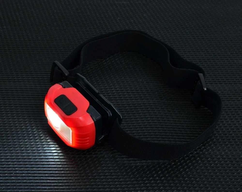 AW-Tools AWTOOLS Juodas LINE PRIEKINIS ŽIBINTAS DUOBEAM CREE LED 3xAAA