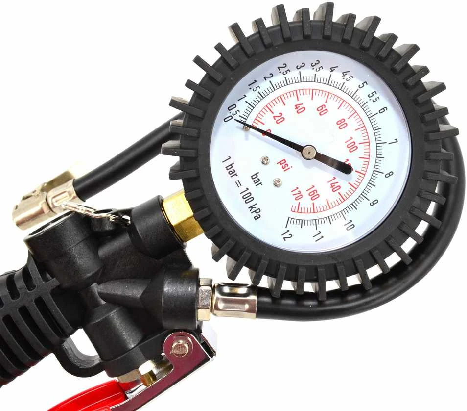 AW-Tools Padangų pūtimo pistoletas su manometru AWTools AW100321