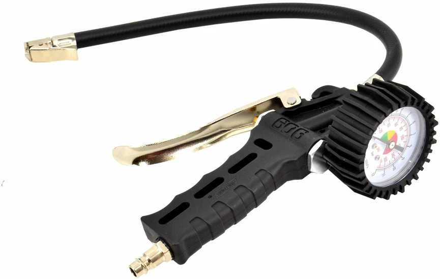 AW-Tools AWTOOLS PŪTIMO PISTOLETAS SU MANOMETRU 60G