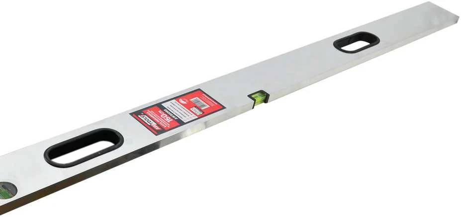 AW-Tools AWTOOLS MŪRO MATAVIMO STOVAS VERTIKALUS / HORIZONTALUS 200cm SU RANKENĖLĖMIS