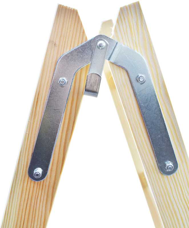 AW-Tools AWTOOLS MEDINĖS KOPĖČIOS 2x 5 PAKOPŲ 150KG