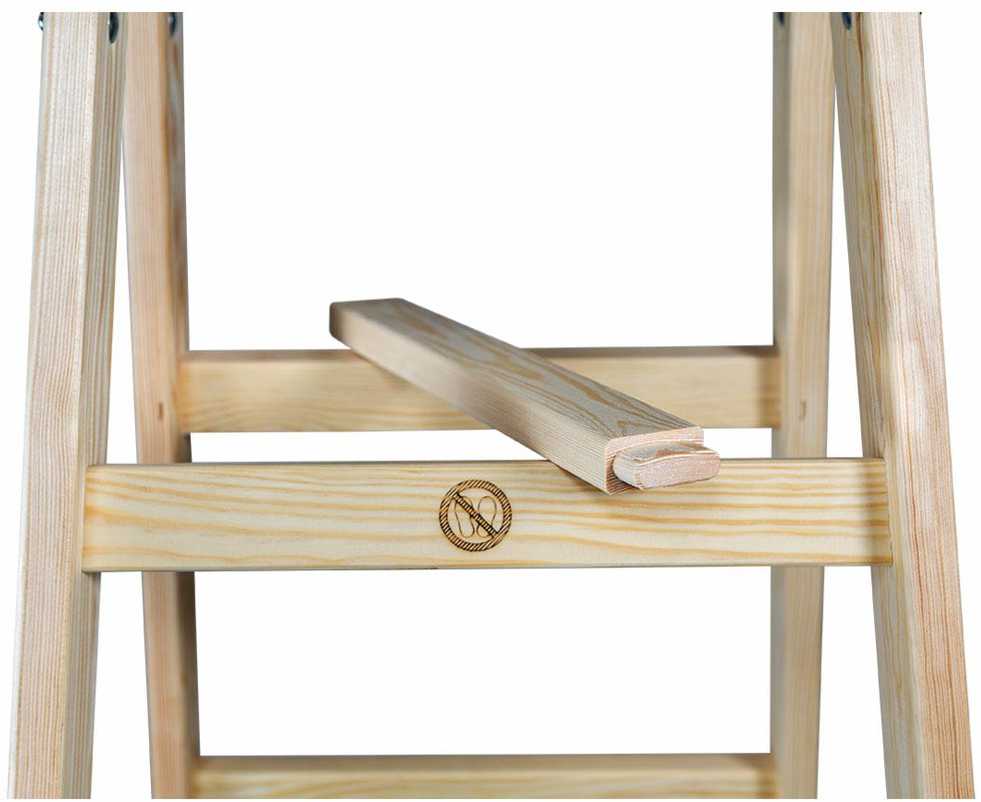 AW-Tools AWTOOLS MEDINĖS KOPĖČIOS 2x 5 PAKOPŲ 150KG