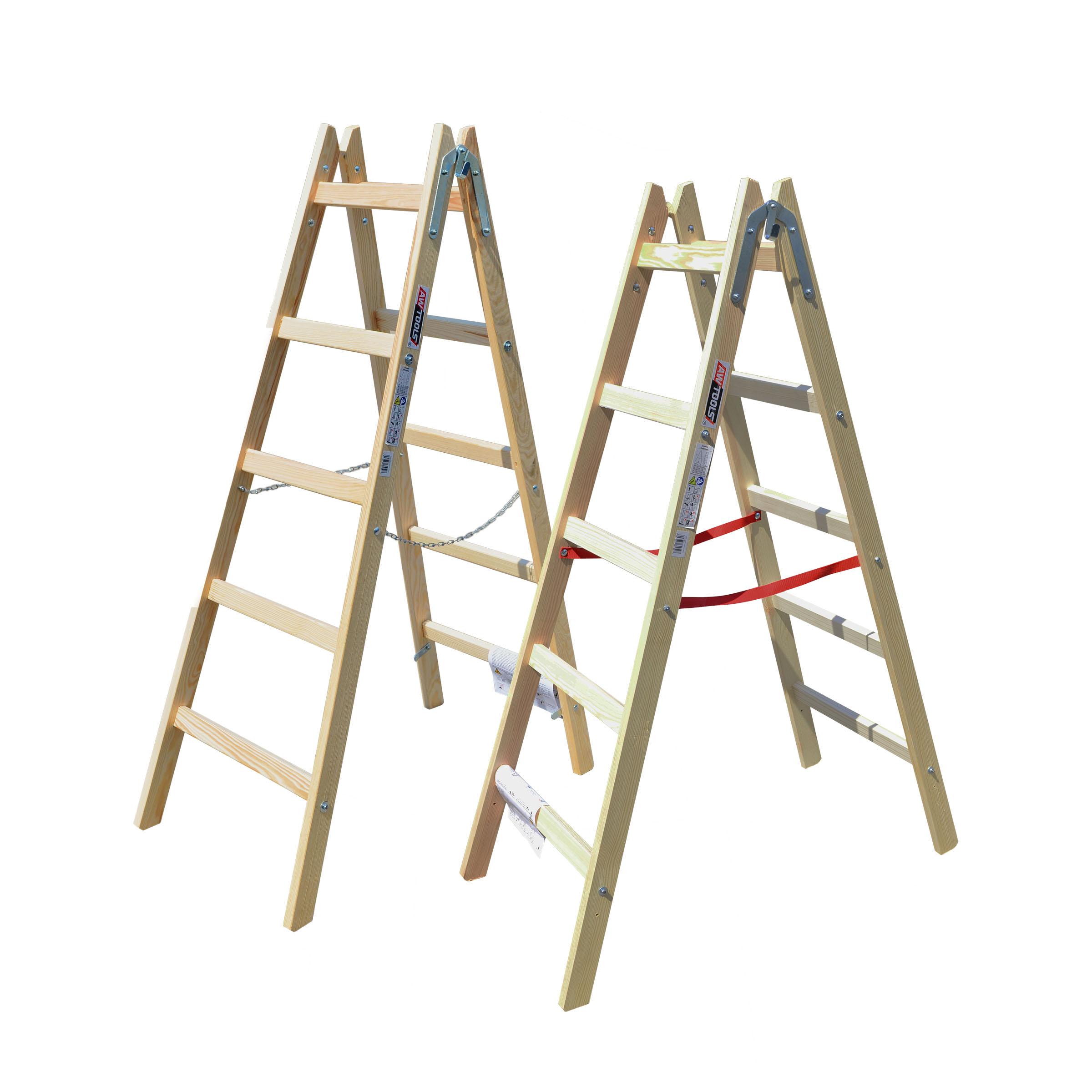 AW-Tools AWTOOLS MEDINĖS KOPĖČIOS 2x 7 PAKOPŲ 150KG