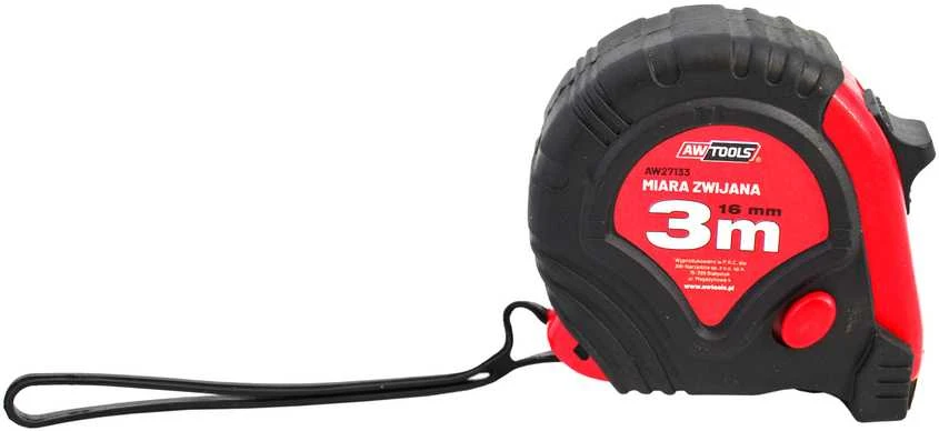 RULETĖ 3M/16MM LITERATŪRA AW-TOOLS 27133AW