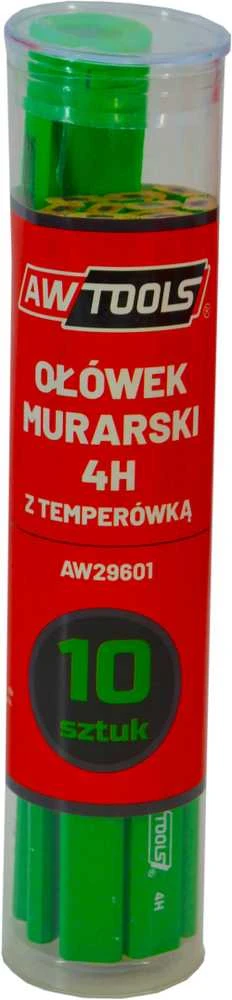 AW-Tools AWTOOLS MŪRININKO PIEŠTUKAS 4H ŽALIAS 10vnt.