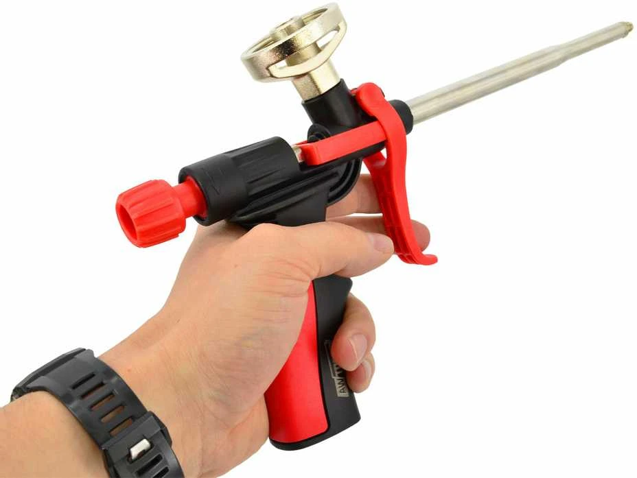 AW-Tools AWTOOLS PISTOLETAS MONTAVIMO PUTOMS, PLASTIKINIS, TPR+PP RANKENA