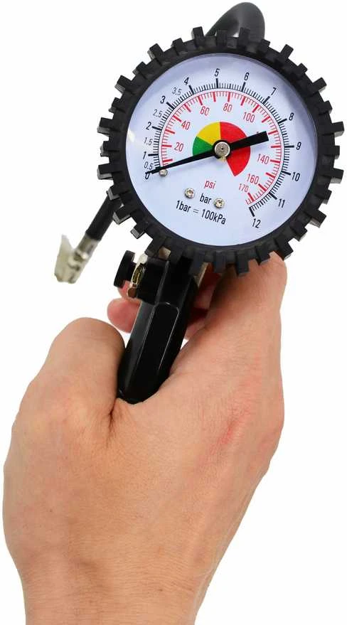 AW-Tools AWTOOLS PISTOLETAS PADANGOMS PŪSTI SU MANOMETRU TG-8