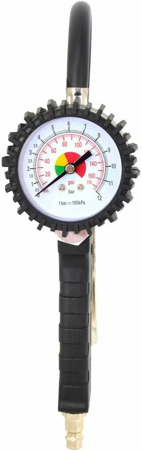 AW-Tools AWTOOLS PŪTIMO PISTOLETAS SU MANOMETRU 60G