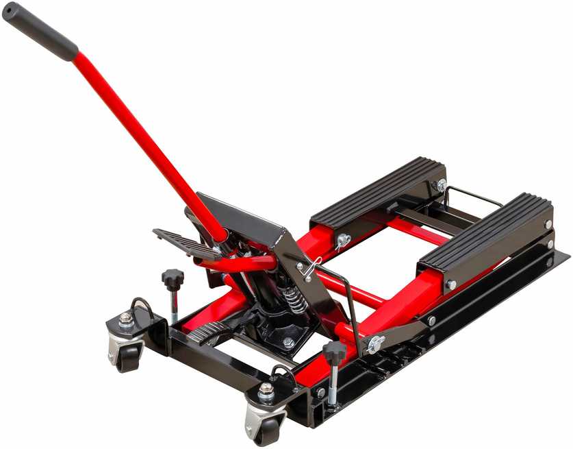 AW-Tools AWTOOLS PODNOŚNIK ATV / MOTOCYKLOWY HYDRAULICZNY 115-358mm 680kg