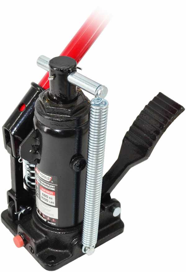 AW-Tools AWTOOLS PODNOŚNIK ATV / MOTOCYKLOWY HYDRAULICZNY 115-358mm 680kg