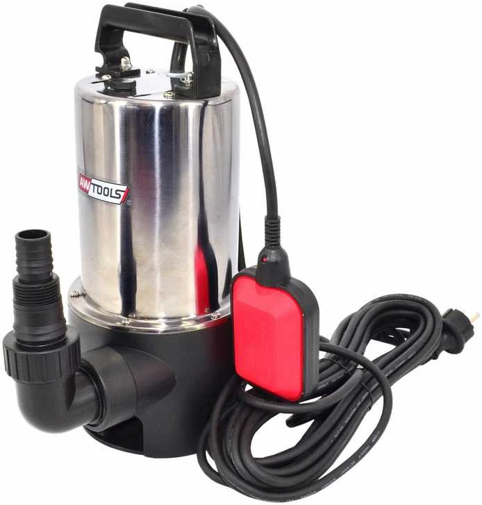 AW-Tools Drenažinis vandens siurblys AWTools AW85058; 1100 W; 1''; 1 1/2''; IPX8