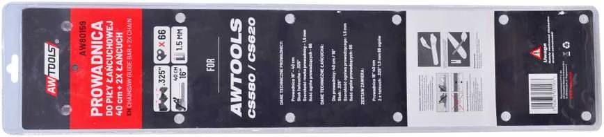 AW-Tools Pjūklo juosta ir grandinė AWTools AW80152BL; 35 cm; 3/8''; 52; 1,3 mm