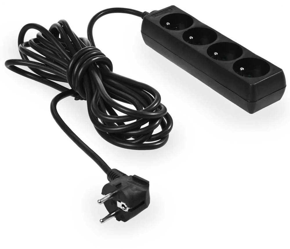 AW-Tools AWTOOLS HOME ilgintuvas JUODA 4 - 5.0m lizdai su įžeminimu