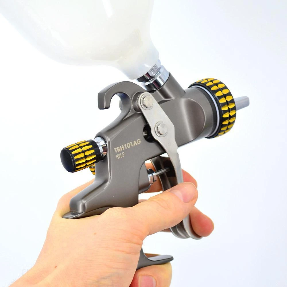 AW-Tools Purškimo pistoletas AWTOOLS HVLP PRO SU 1,4 mm VIRŠUTINIU BAKU / TBH101AG