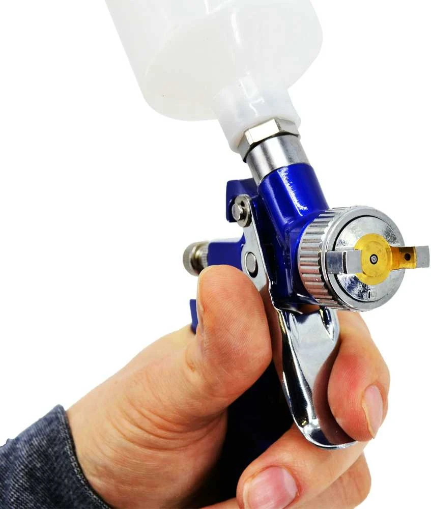 AW-Tools AWTOOLS purškimo pistoletas MINI HVLP su viršutiniu indu 0.8-1.2mm / H-2000