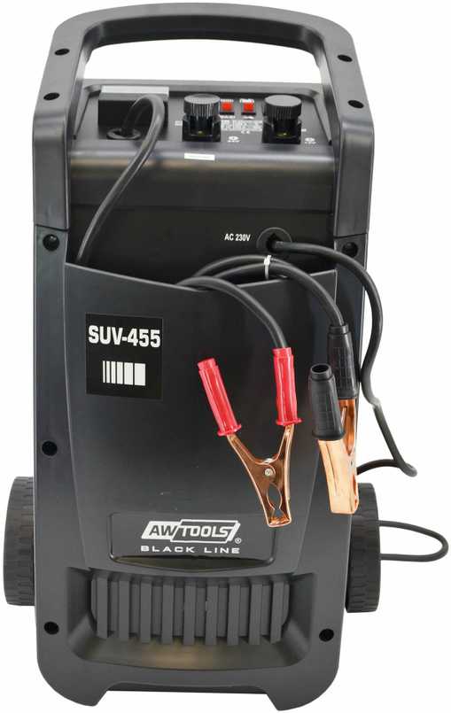 AW-Tools Automobilių akumuliatorių pakrovėjas/užvedimo prietaisas AWTools AW16244BL; 12-24 V