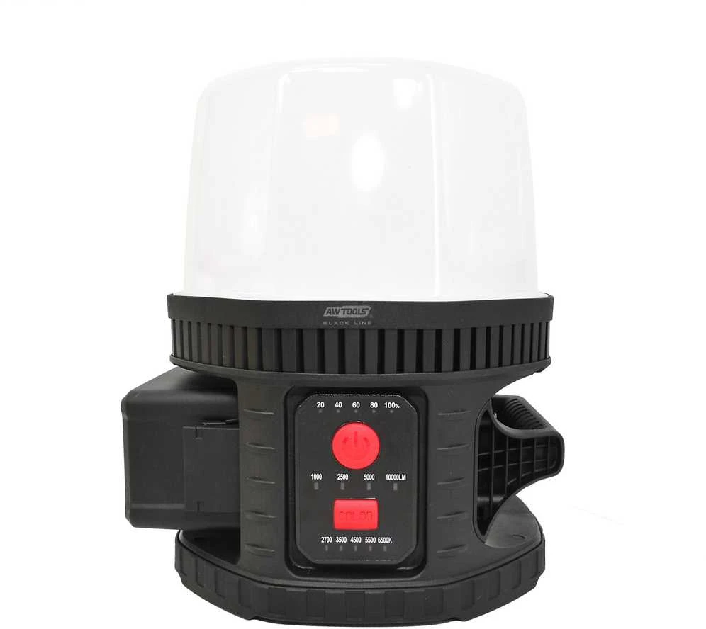 AW-Tools Šviestuvas AWTools ORBO AW17655BL; LED; 18 V (be akumuliatoriaus ir pakrovėjo)