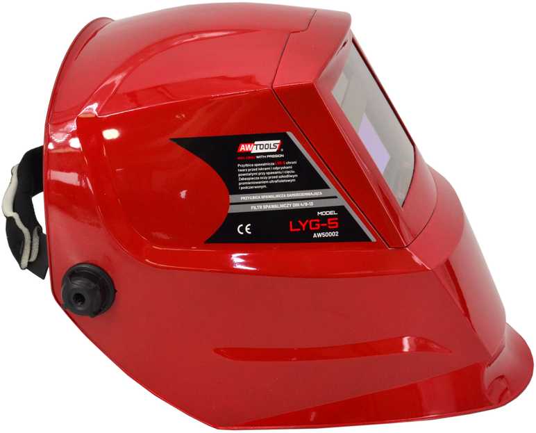 AW-Tools AWTOOLS savaime nudažantis suvirinimo šalmas LYG-5 DIN 9-13