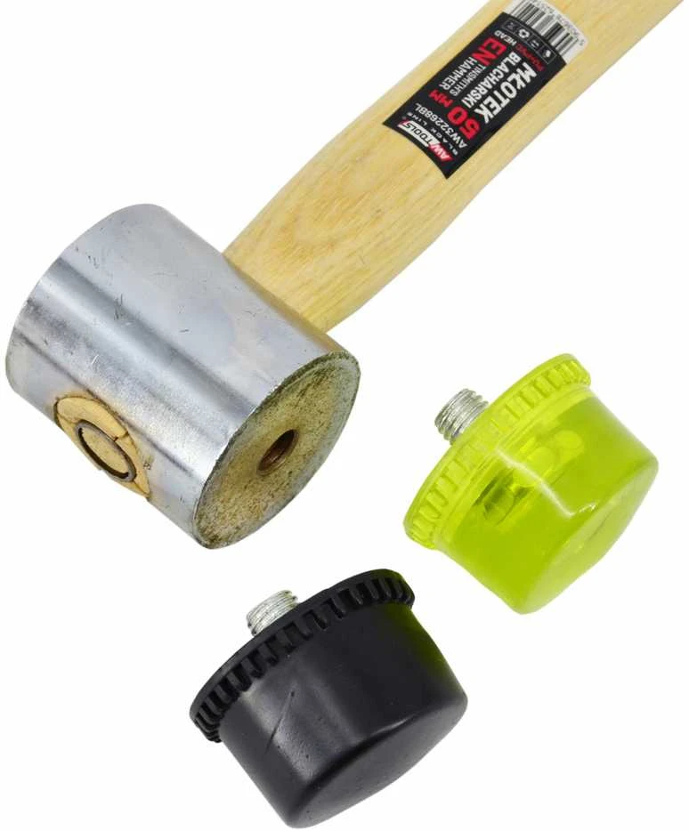 AW-Tools AWTOOLS SKARDININKO PLAKTUKAS GUMA-PLASTIKAS 45mm
