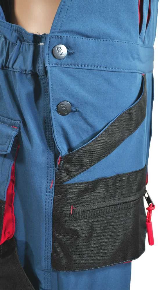 AW-Tools Apsauginės kelnės AWTools T2; XL; mėlynos spalvos
