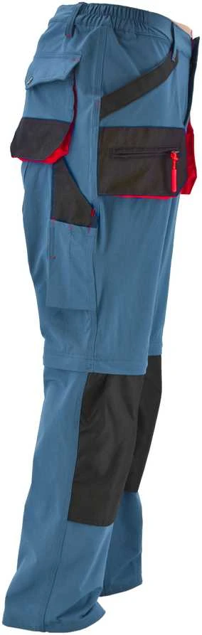 AW-Tools Kelnės AWTools AW02514; T2; 2XL; mėlyna/raudona