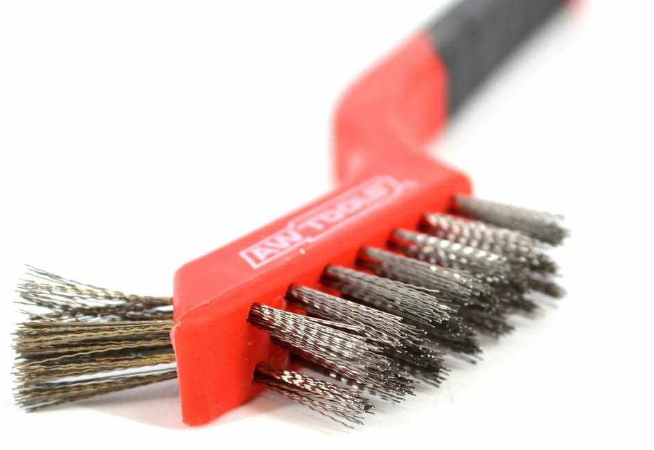 AW-Tools AWTOOLS MINI VIELINIŲ ŠEPEČIŲ RINKINYS 3 vnt.