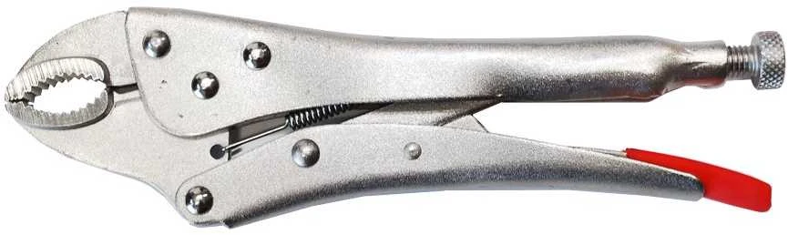 AW-Tools AWTOOLS Fiksavimo replės 250mm su užapvalintais žiaunų antgaliais