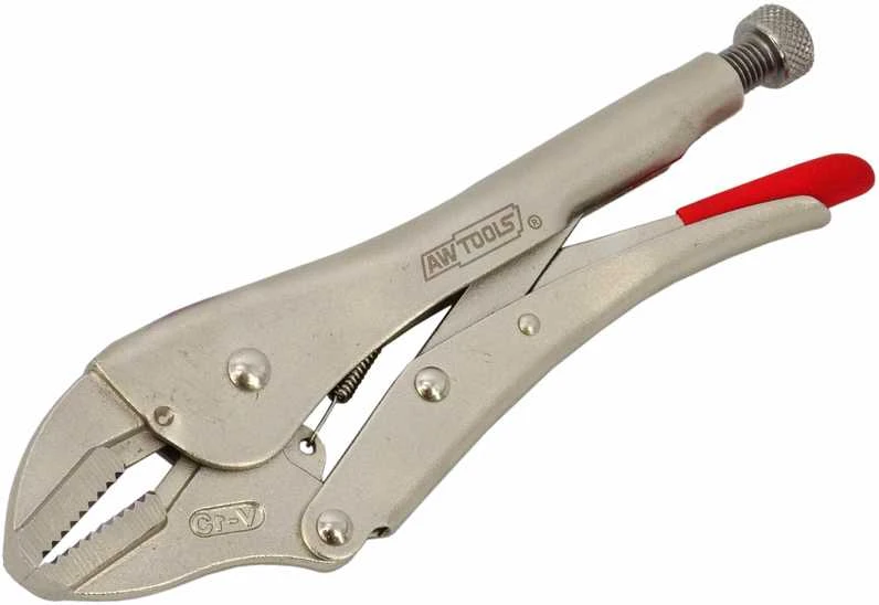 AW-Tools AWTOOLS SPAUDŽIAMOSIOS REPLĖS (MORSE) 250mm PLOKŠČIOS ŽIOTYS Juodas LINE