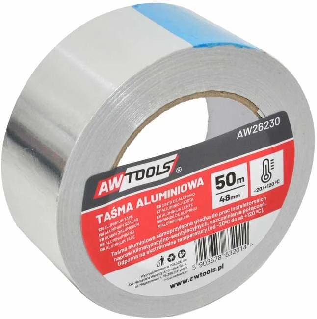 AW-Tools AWTOOLS ALIUMINIO JUOSTA 48*50m