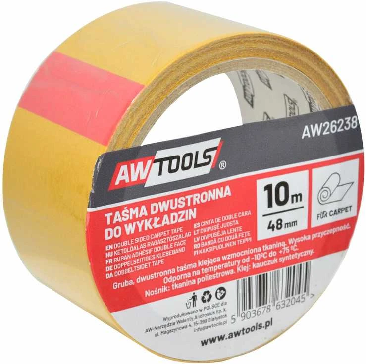 AW-Tools AWTOOLS DVIPUSĖ JUOSTA KILIMINEI DANGAI 48*10m