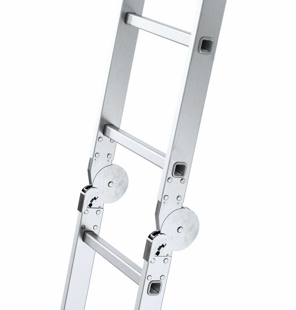 AWTOOLS kopėčios UNIWERSALNA 4x3 150kg +PODEST