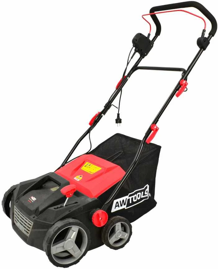 Elektrinis AW-Tools vertikuliatorius su krepšiu