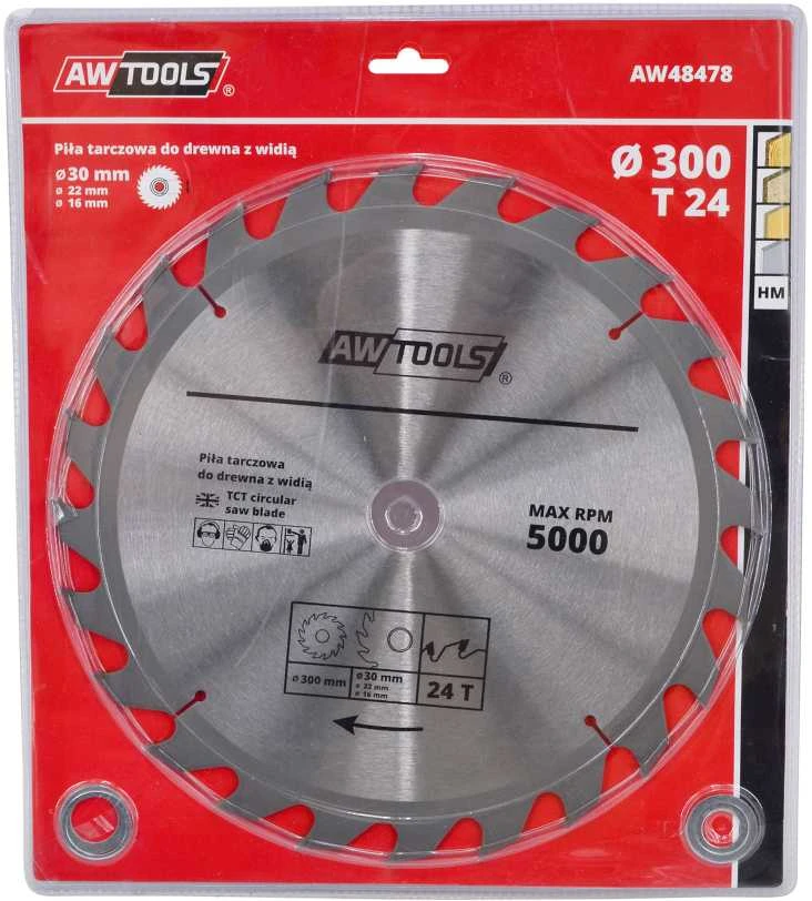 AW-Tools AWTOOLS WIDI diskinis pjūklas 350x30/22/16x40z