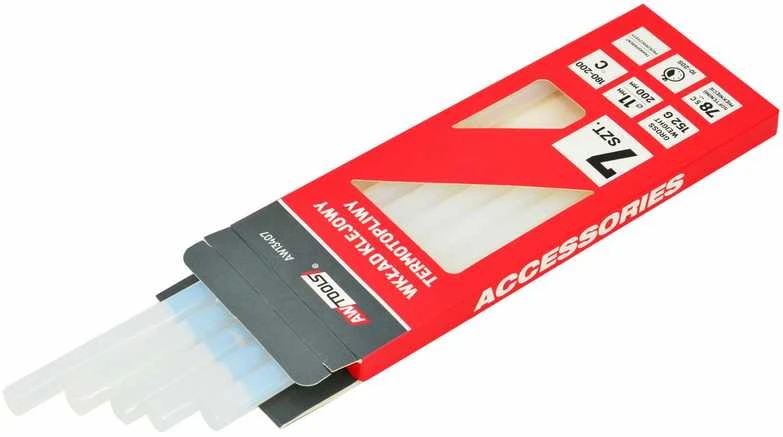 AW-Tools AWTOOLS WKŁAD KLEJOWY TERMOTOPLIWY 7szt.