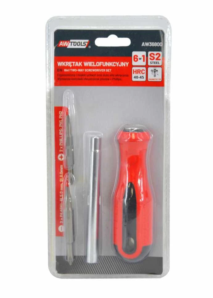AW-Tools AWTOOLS ATSUKTUVAS DVIPUSIS+ANTGALIAI 6in1