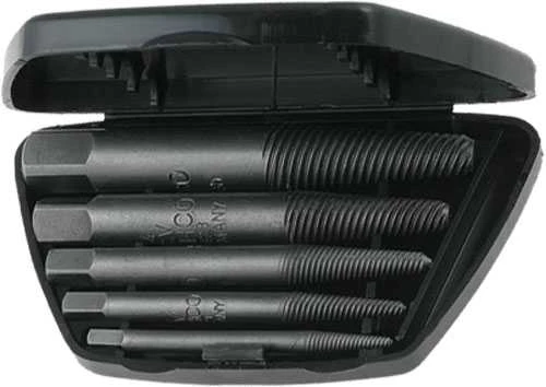 Bahco Nulūžusių varžtų ištraukiklių rinkinys M3-M18 5 pcs