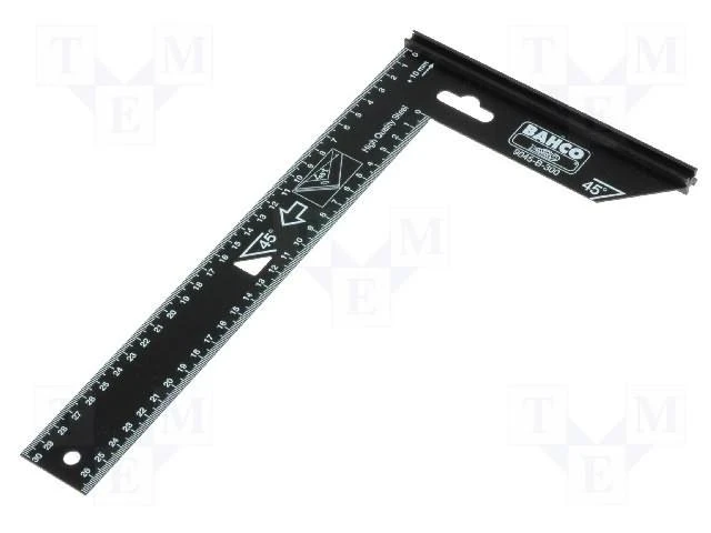 Bahco Tikslus 45° ir 90° kampainis 300mm, juodas