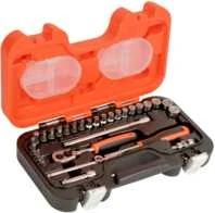 Bahco Galvučių ir antgalių rinkinys 4-13mm 29 vnt 1/4”