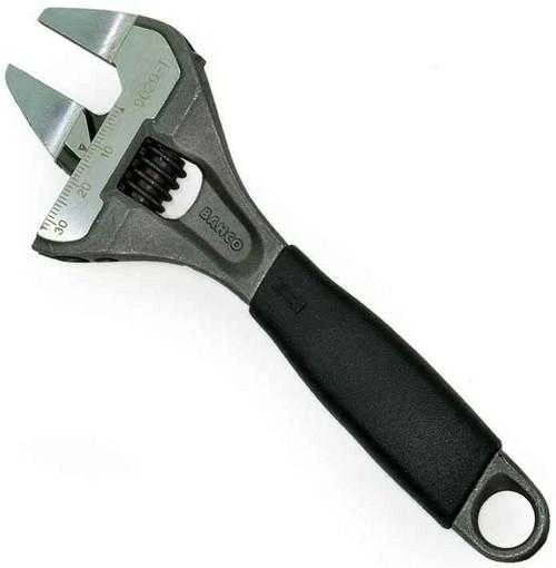 Bahco Reguliuojamas raktas plačiomis siaurintomis žiotimis 170mm max 32mm Ergo.