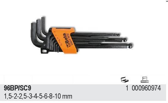 BETA VISIŠKIOJO VERŽTAŽRAKČIAI 9vnt/1,5-10mm/96BP/SC9
