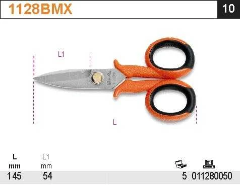 Beta Tools BETA UTENSILI daugiafunkcinės žirklės O. tiesios + M. dantytos 1130BMX