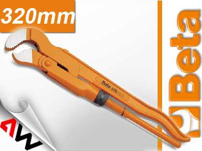 Beta Tools vamzdžių replės 320 mm 1 colio dujinės (003780032)