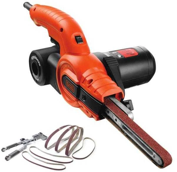 Juostinis šlifuoklis Black & Decker KA902EK